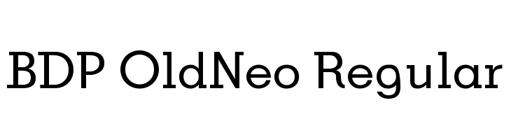 BDP OldNeo Regular  baixar fontes gratis
