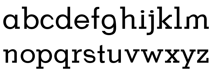 BDP OldNeo Regular Font LOWERCASE