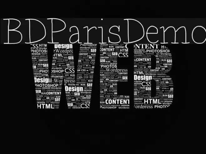 BDParisDemo Font examples