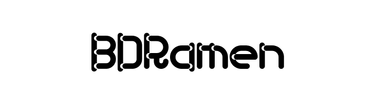 BDRamen  免费字体下载