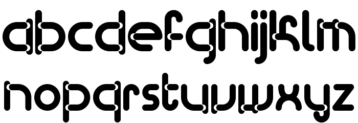 BDRamen Font LOWERCASE