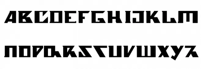 BDReithalle Шрифта ВЕРХНИЙ
