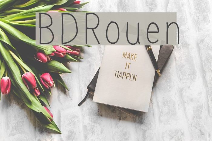 BDRouen Font examples