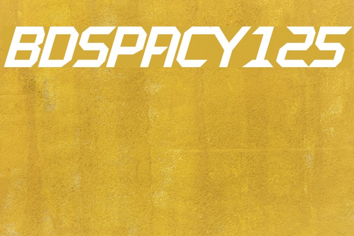 BDSPACY125 Example 3