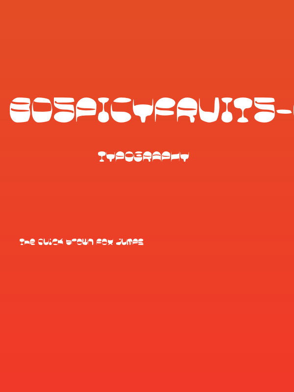 BDSpicyFruits-Brush Poster