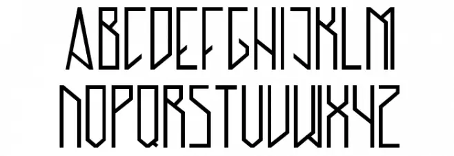 BDStella フォント 大文字