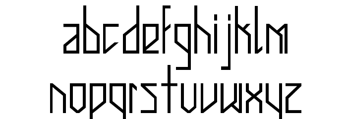 BDStella Schriftart Kleinbuchstaben
