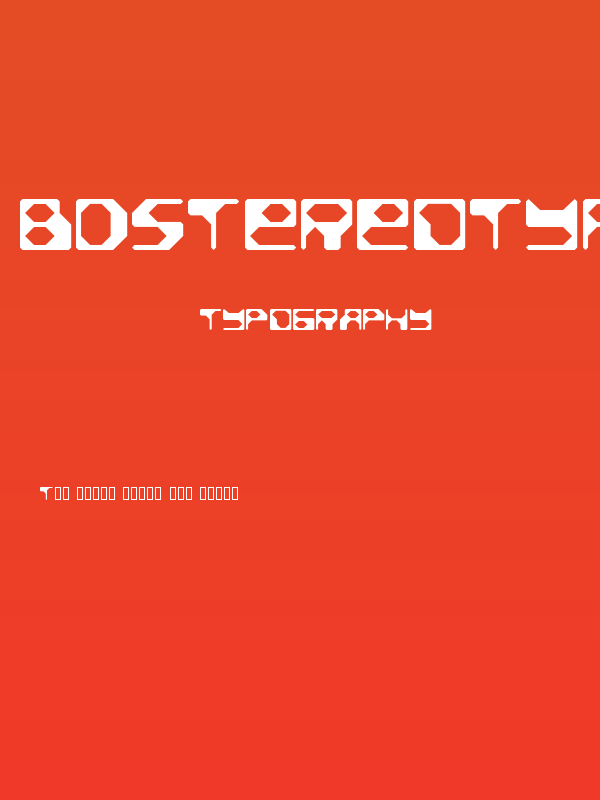 BDStereotype SquareUp Poster
