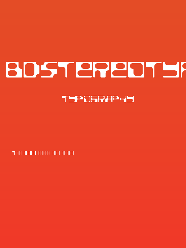BDStereotype Poster
