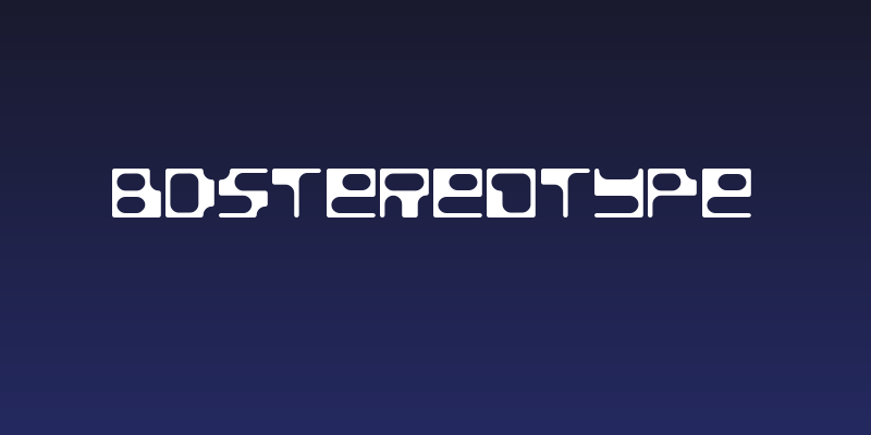 BDStereotype Social Header