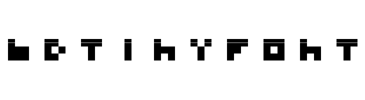 BDTINYFONT  Free Fonts Download
