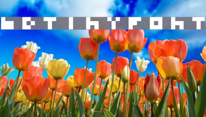 BDTINYFONT Example 1