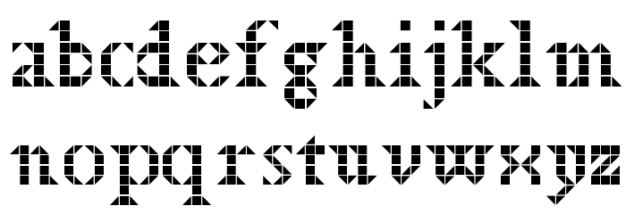 BDTimesNewDigitalSt-Bold फ़ॉन्ट लोअरकेस
