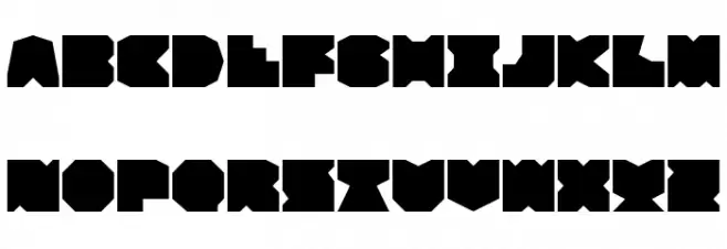 BDUnfold Шрифта ВЕРХНИЙ