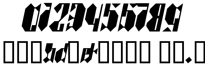 BDkristallo Font OTHER CHARS