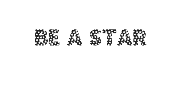 BE A STAR Logo