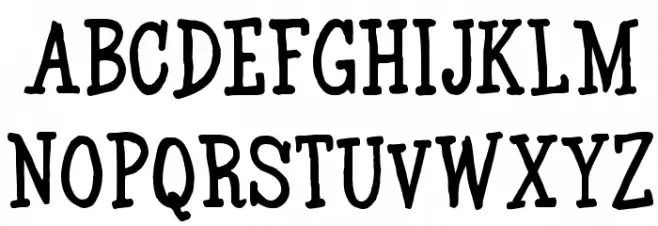BE Marker Serif_SW Fonte MINÚSCULAS