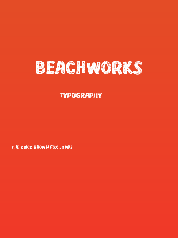 BEACHWORKS Poster