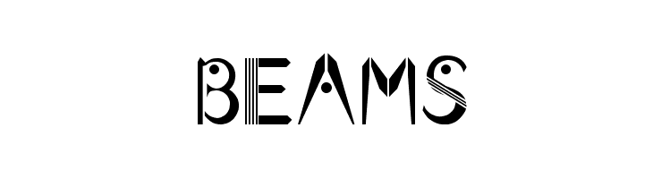 BEAMS Font