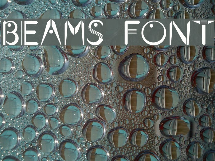 BEAMS Font examples