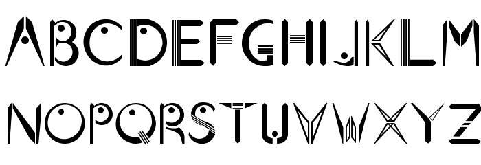 BEAMS Font LOWERCASE