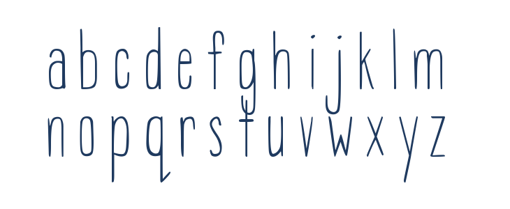 BEAN POLE XL Lowercase