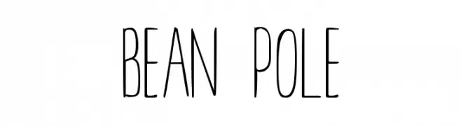 BEAN POLE  Fuentes Gratis Descargar