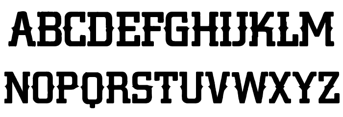 BEARDBONE PERSONAL USE Font LOWERCASE