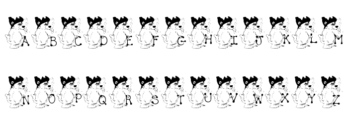 BEARS1_KG Font OTHER CHARS