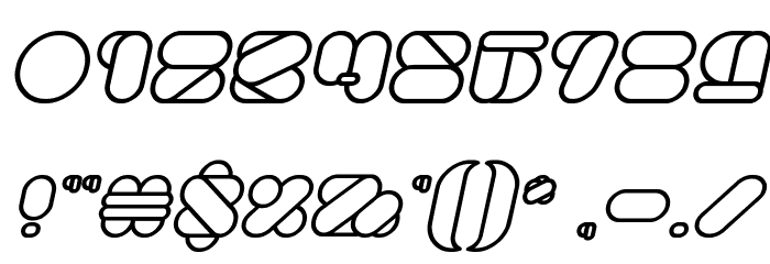BEAUTIFUL Bold Italic Font OTHER CHARS