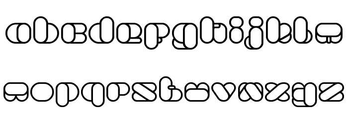 BEAUTIFUL Bold Font LOWERCASE