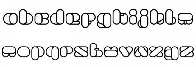 BEAUTIFUL Bold フォント 小文字