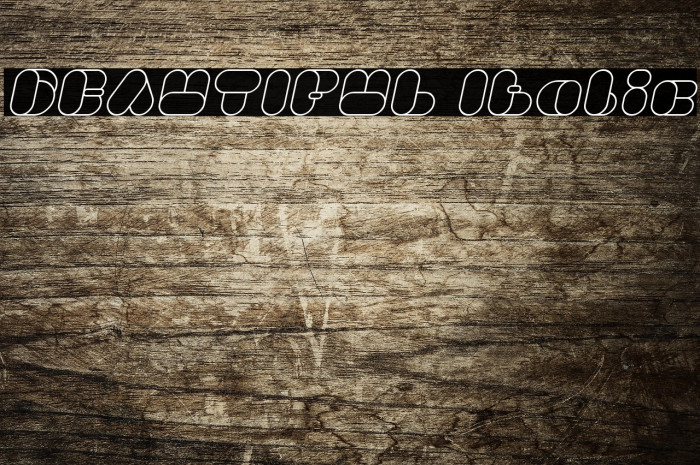 BEAUTIFUL Italic Example 3