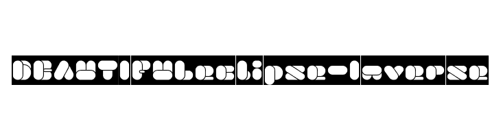 BEAUTIFUL eclipse-Inverse  Fuentes Gratis Descargar