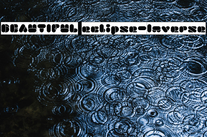 BEAUTIFUL eclipse-Inverse Example 2