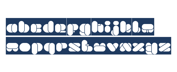 BEAUTIFUL eclipse-Inverse Lowercase