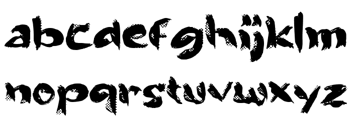 BEBASKAN Font LOWERCASE