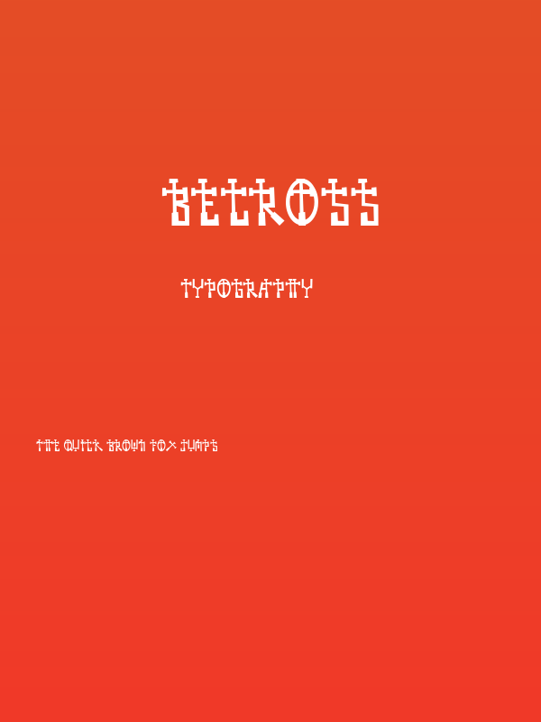 BECROSS Poster