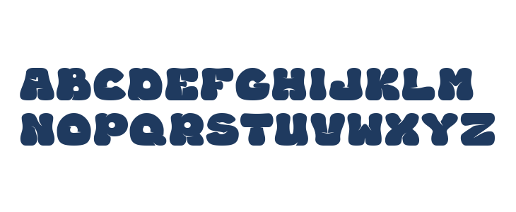 BEDIGH Trial Regular Uppercase