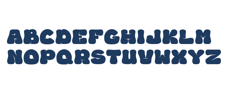 BEDIGHTrial-Regular Uppercase