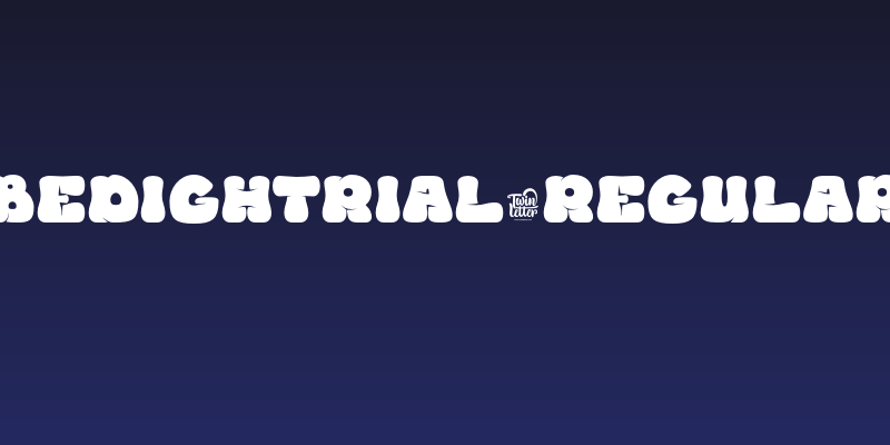 BEDIGHTrial-Regular Social Header
