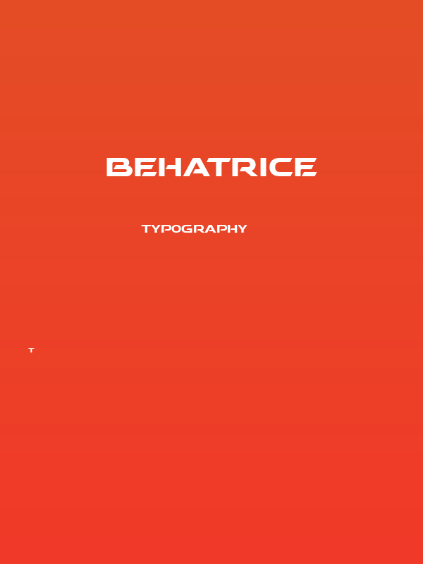 BEHATRICE Poster