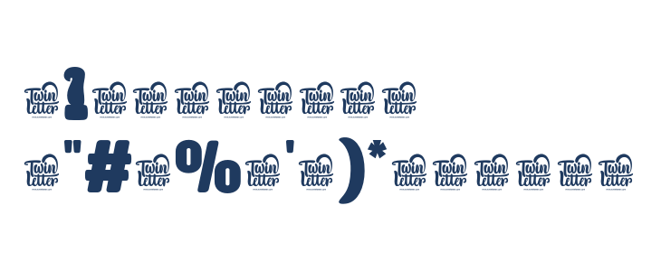 BEKURITrial-Regular Other Characters