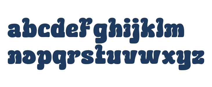 BEKURITrial-Regular Lowercase