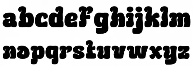 BEKURITrial-Regular Schriftart Kleinbuchstaben