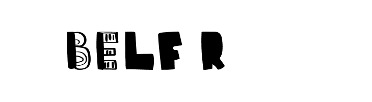 BELF-Regular Font