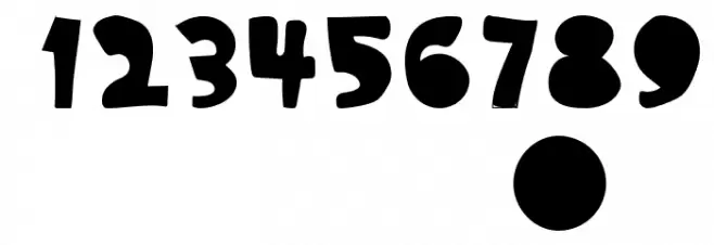 BELF-Regular Font OTHER CHARS