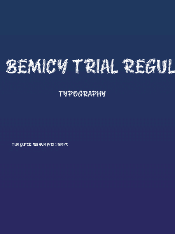 BEMICY trial Regular Poster