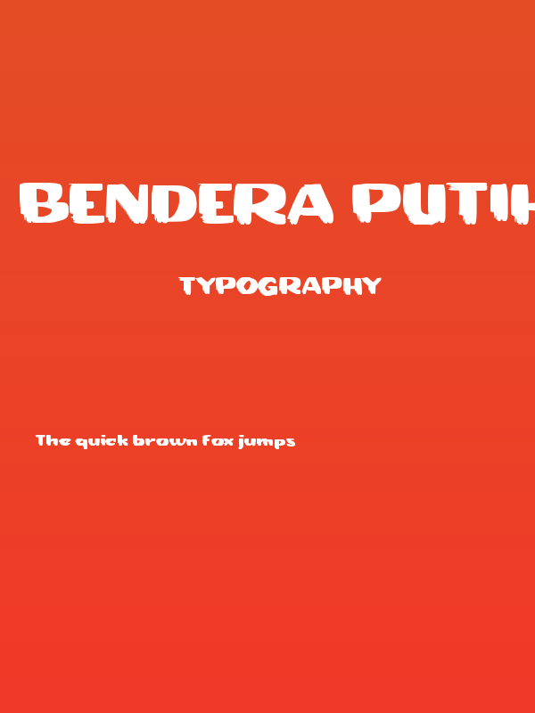 BENDERA PUTIH Poster