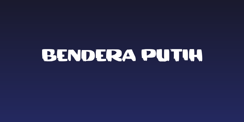 BENDERA PUTIH Social Header